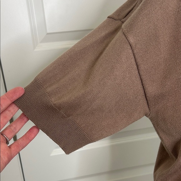 Glyder Elite Polo Mocha short sleeved top - Picture 3 of 12